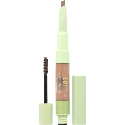 2-In-1 Natural Brow Duo, Brow Pencil & Gel, 0740 Natural Blonde, 1 ea beige