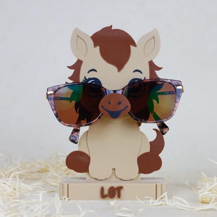 Brillenhouder Paard - bril - gepersonaliseerd