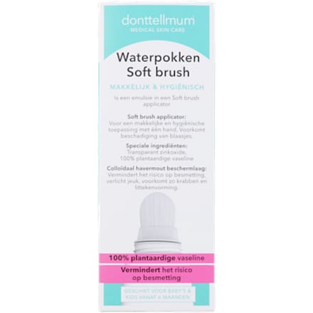 Donttellmum Soft Brush bij Waterpokken 50ML