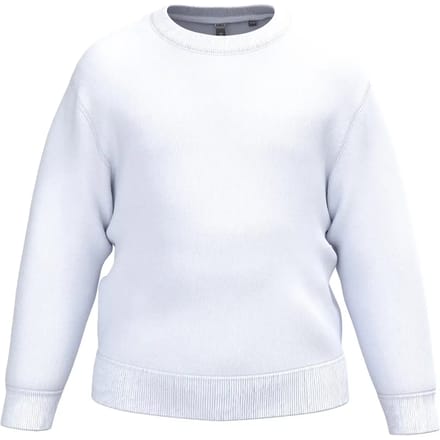 Recycled sweatshirt met ronde hals voor kinderen Kariban
