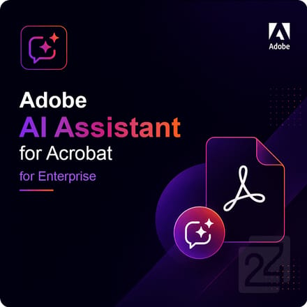 Adobe AI Assistant for Acrobat for Enterprise EDU 100+ Gebruiker(s)
