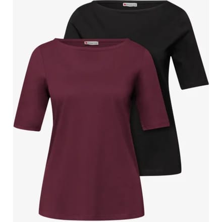 Basic Shirt in een 2-pack
