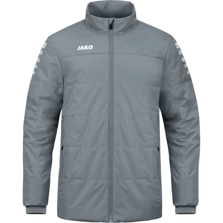Jako Team Coachvest Kinderen - Steengrijs | Maat: 152