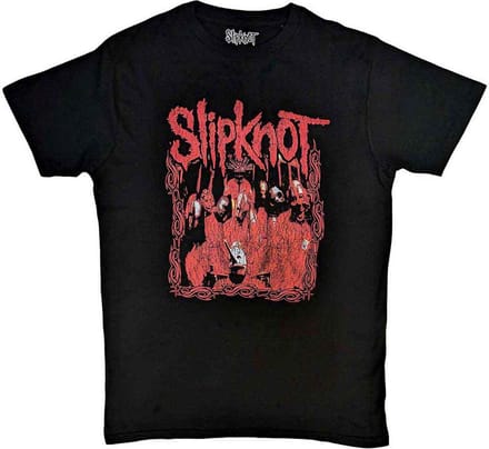 Slipknot - Band Frame Heren Tshirt - L - Zwart