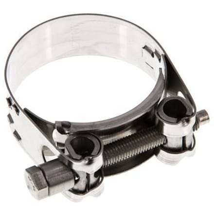 47 - 51 mm Slangklem van Rvs 304 met een 20 mm band - Norma