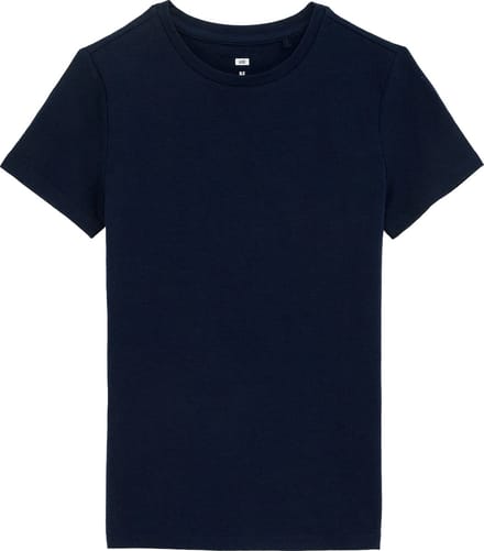 WE Fashion Jongens basic T-shirt met ronde hals van katoenmix