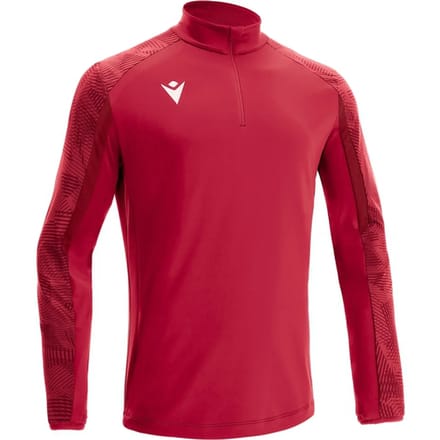 Macron Naryn Ziptop Heren - Rood | Maat: XL