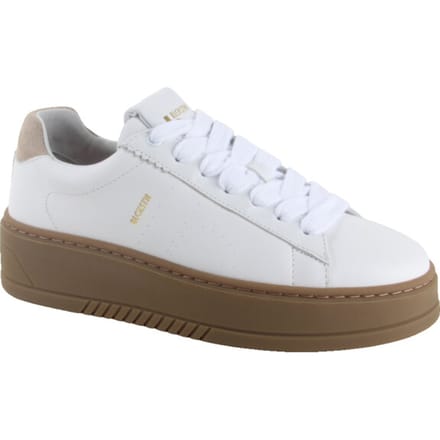 Blackstone Fl722 white humus dames sneakers