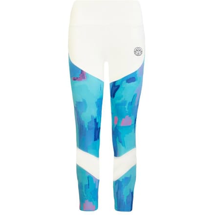 BIDI BADU Abiba Tech Mesh Tight Dames-Wit,Lichtblauw