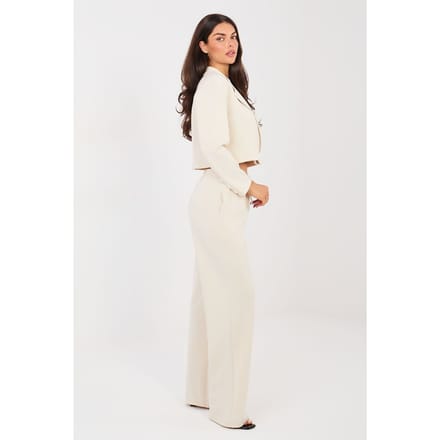 Valeria Tailored Set - Beige / One Size