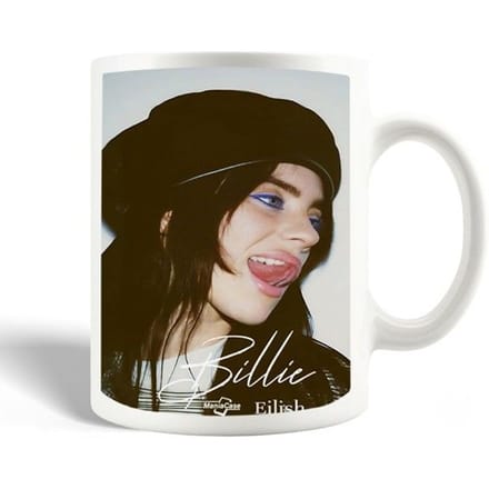 Keramische Mok Billie Eilish Officieel zwart
