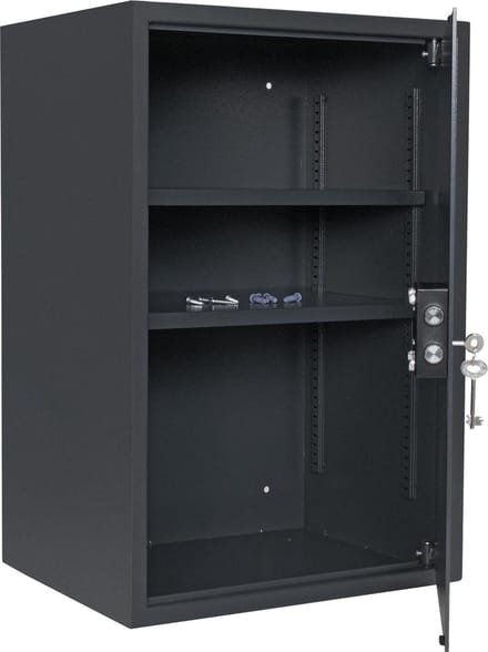 Rottner Meubelkluis Jupiter 5 - Sleutelslot - Antraciet - 67x45x36 cm