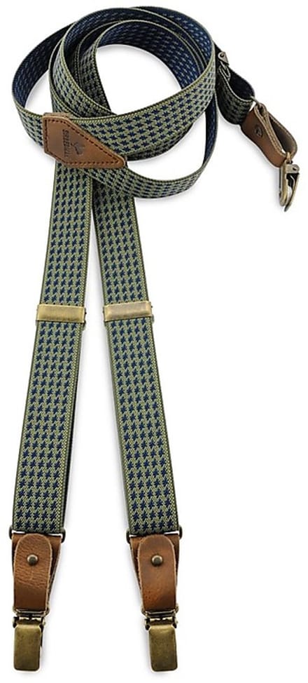 Sir Redman - Bretels - bretels Dolph Dogtooth - groen / blauw