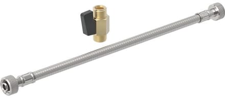 Geberit Panzerslang met kogelkraan voor Geberit AquaClean Alba / Sela, 147.077.00.1