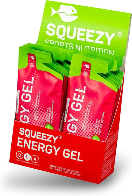 Squeezy Energie gel 12x33g Raspberry