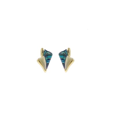 Behave - Oorstekers - Schelpdesign - strandtrend dames - 3 cm