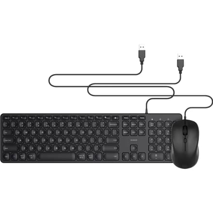 BlueBuilt Bedraad Toetsenbord QWERTY + Filum Bedrade Muis