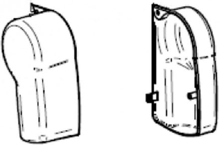 Thule Eindkap Mainhousing LH+RH 4900 Wit
