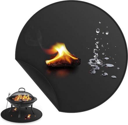 Vuurvaste Mat - Hittebestendige Haardmat - Open Haard - woonaccessoire