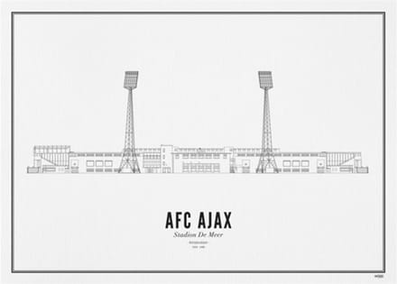 Ajax-print Stadion De Meer A3