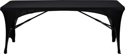 Tafelrok Style Open - 183x76 cm - Zwart