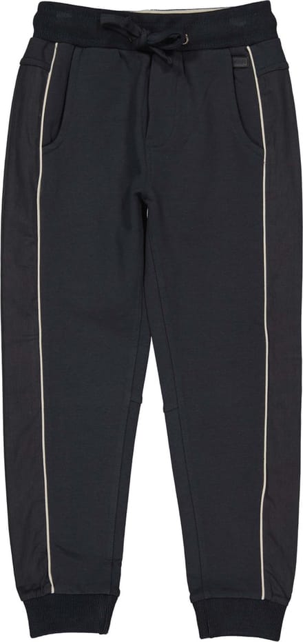 Quapi - Jongens joggingbroek - Black Raven - Maat 98