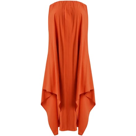 Popeline Bustier Jurk Dames Mat Fashion