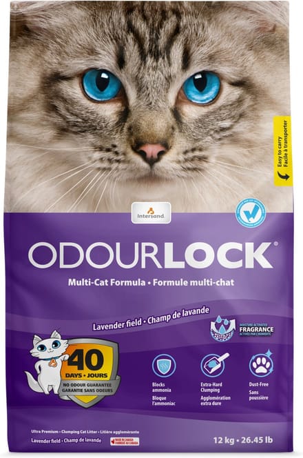 Odourlock Lavender - Kattenbakvulling - 12 kg