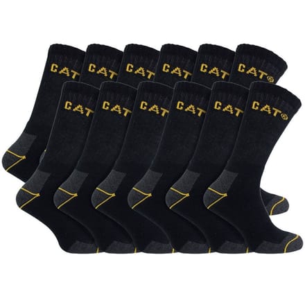 12 Pack Unisex Zware Werk Sokken voor Stalen Neus Laarzen