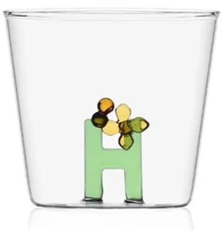 Ichendorf Greenwood Bloom Alphabet glas letter H