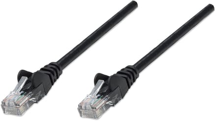 Intellinet - 737012 -Cat6A - SFTP - 0.25m - netwerkkabel - (S-STP) - Zwart