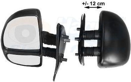 VanWezel 1747813 - Rétroviseur complet gauche pour Citroen Jumper de 2002 à 2006