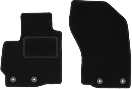 Voormatten zwart voor: Mitsubishi Outlander II crossover (2006-2013)
