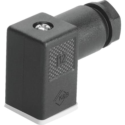 Festo Stekkerdoos 3-pins Vorm C IP65 IEC 60529 - 539712 [2 Stuks]