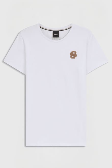 Boss Equestrian Maya T-Shirt BB Dames M Wit