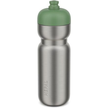 Mepal RVS bidon pull Sport - 800 ml - Pak. open en drink - Lichtgewicht RVS - Vaatwasmachinebestendig - Drinkflessen - Moss green