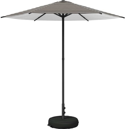 vidaXL - Tuinparasol - met - voet - 230 - x - 230 - cm - Polyester - Rechthoekig
