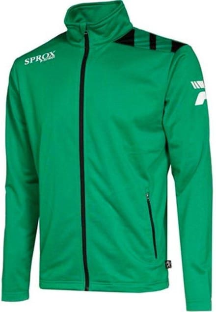 Patrick Sprox Trainingsvest Polyester Kinderen - Groen / Zwart | Maat: 9/10