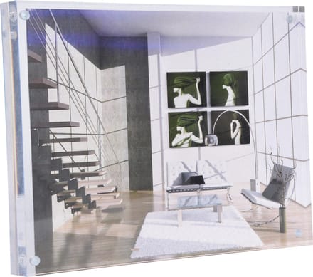 Fotolijst - Henzo - Clear Style - Fotomaat 13x18 cm - Transparant