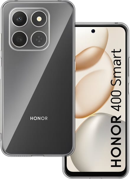 Hoesje geschikt voor Honor 400 Smart backcover Shockproof siliconen Transparant