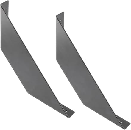 1 Paar Plankconsoles RK06 zwart Schapdrager Plankdrager Planksteun Onderbalk van SOTECH