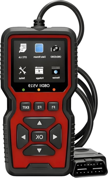 Auto Diagnose Apparaat - Motor Uitlezer - Foutcodes Lezen - Real-time Gegevens - Compact Ontwerp - Zwart