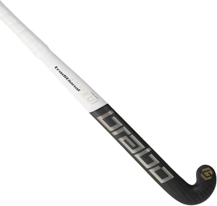 Brabo Traditional Carbon 100 LB Bk/Gd Senior Hockeystick