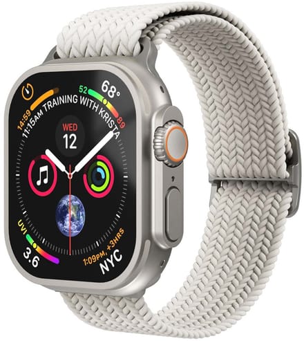 Vonmählen Woven Loop bandje voor de Apple Watch | 38/40/41/42 mm - Cream