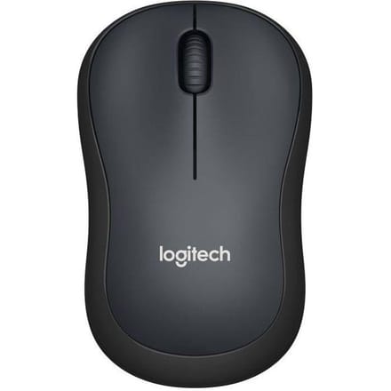 Logitech M220 Silent Draadloos PC Muis - Muis - Optisch - 3 knoppen - Zwart