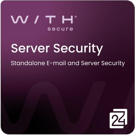 WithSecure Standalone E-mail and Server Security Partner Managed Corporate 1 Jaar 1 - 24 Gebruiker(s) Nieuwe Aankoop
