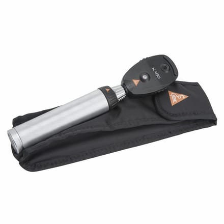 Heine K180 Oftalmoscoop LED met Diafragmawiel 2 – Compleet Batterij 2,5 volt