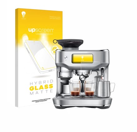 upscreen - Screenprotector voor Sage the Oracle Dual Boiler - Folie Beschermfolie Beschermglas matte