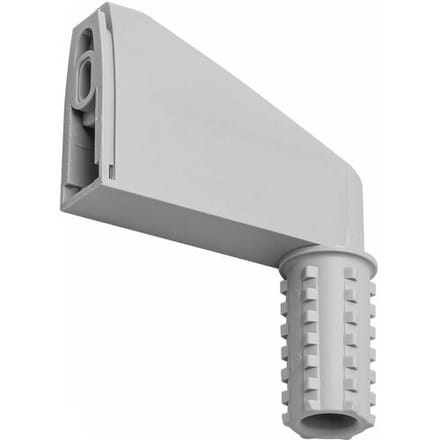 Hansgrohe Douchestanghouder Langwerpig 95218000 - 1 stuk