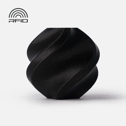 Bambu Lab PLA Sparkle - Sparkle Onyx Black (Zwart) - 1.75mm - 1kg - met spoel